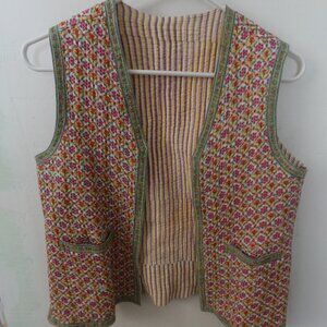 Vintage Reversible Vest